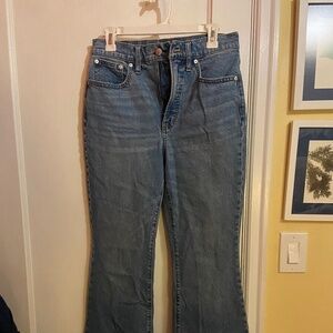 Madewell Perfect vintage flare jeans high-rise. SZ 28.